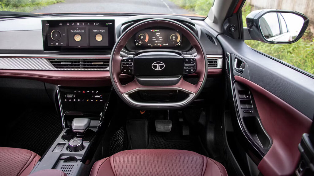 Tata curvv interior