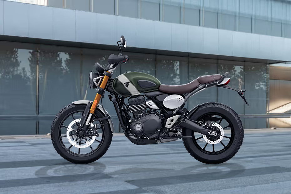 Triumph Scrambler 400x features