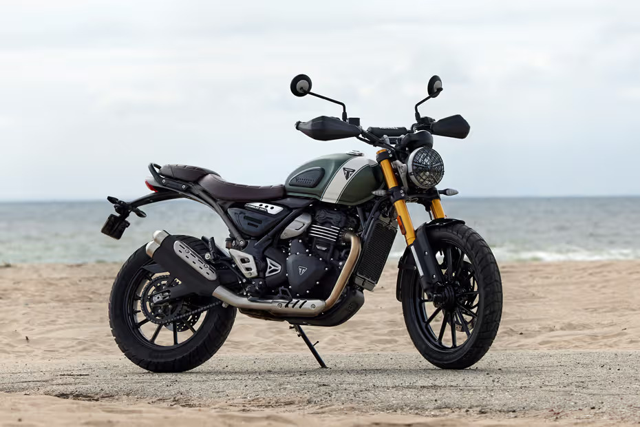 Triumph Scrambler 400x features