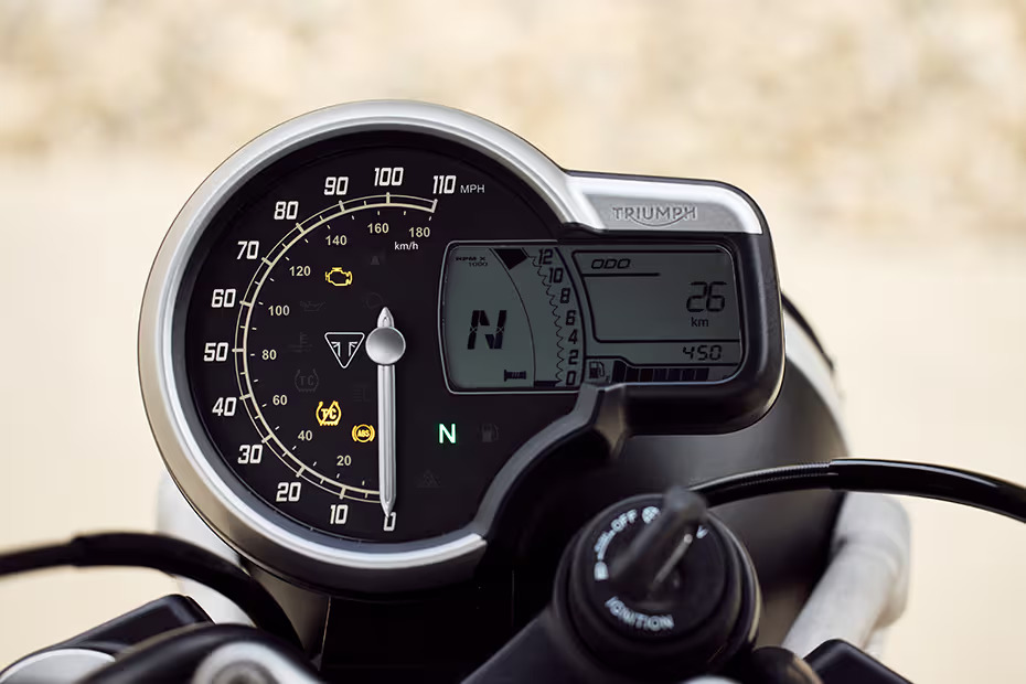 Triumph Scrambler 400x features