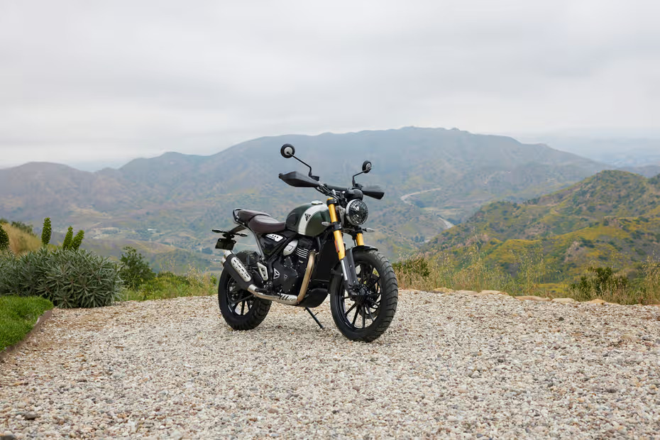 Triumph Scrambler 400x features